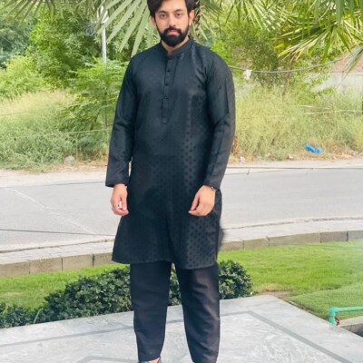 Black Mens Formal Pakistani suits wholesalers in pakistan