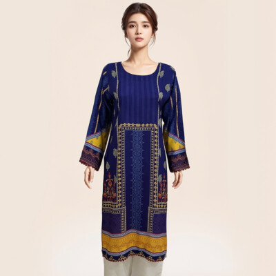 Dark Indigo Pakistani kurti wholesalers in pakistan canada