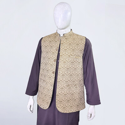 Desert Sand Pakistani men's waistcoat canada