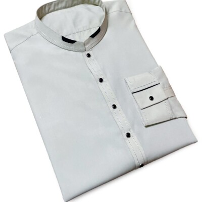 Light Grey Stitched Men's Suits Wholesale Canada