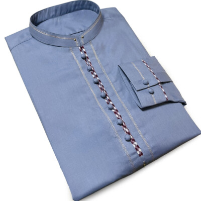 Men Brigt Grey Pakistani Shalwar Kameez canada