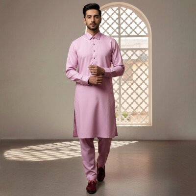 Mens Cavern Pink wholesale pakistani shalwar kameez