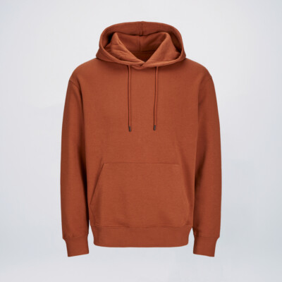 Dark Orange pullover hoodies wholesale