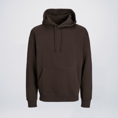 Dark brown pullover hoodies wholesale