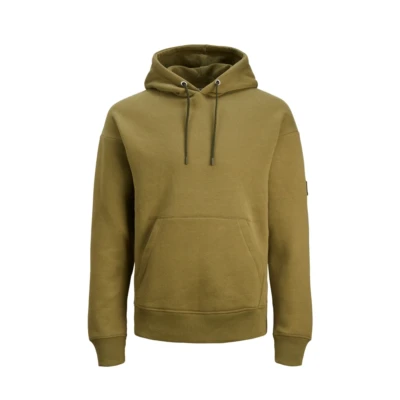 Dark green 80% Cotton 20% Polyester Hoodies Wholesale