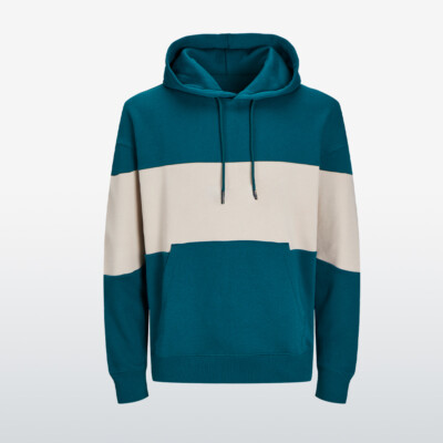 Deep Teal Custom wholesale Hoodies
