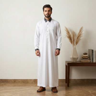 Modern Kuwaiti Designer Mens wholesale thobes