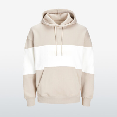Moonbeam beige Premium Custom Hoodie Wholesale