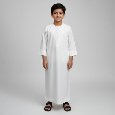 Off-White Omani kids wholesale thobe