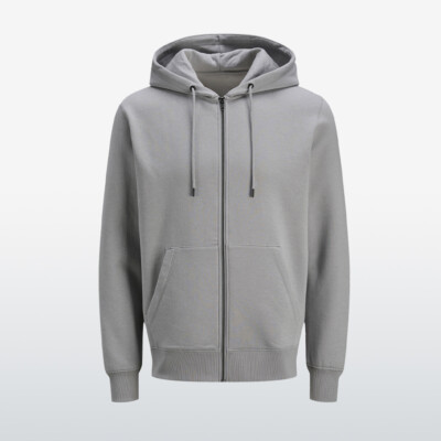 Ultimate Grey wholesale blank hoodies