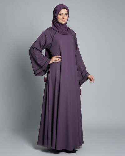 Light Purple Fancy wholesale abya
