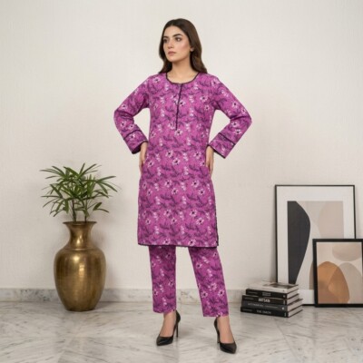Light Magenta wholesale fully stitched salwar suits