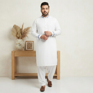 White Wholesale Plus Size Salwar Kameez USA